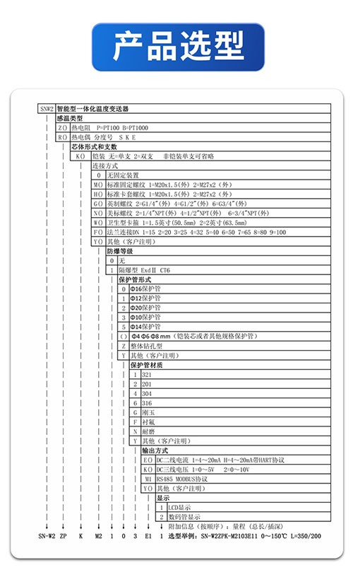 SNW2智能型温度变送器(图10)